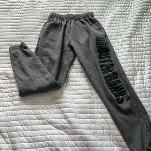 Girls dark grey sweatpants